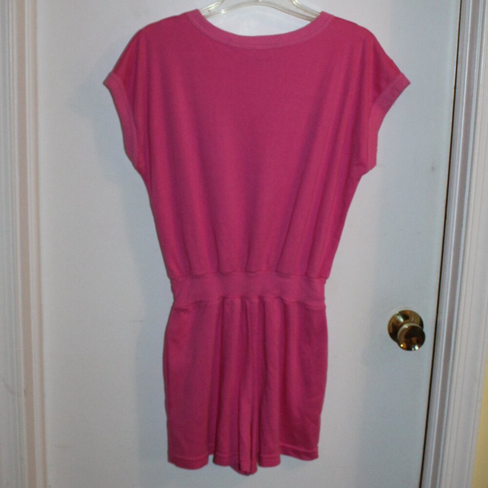 Vintage Rompin Rage Solid Pink Romper - Picture 4 of 4